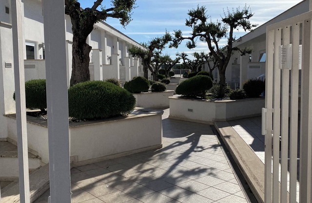 Apartment with patio