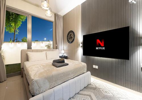 Apartment With Private Garden at Al Zahia - Garden Haven