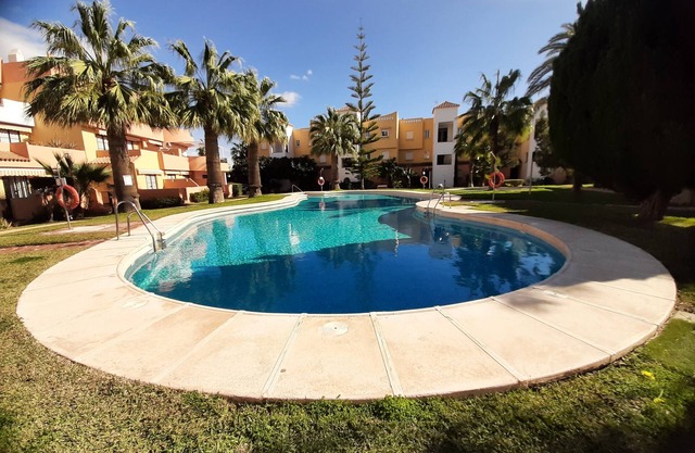 APARTMENT WITH TERRACE, SWIMMING POOL NATURIST RESIDENCE GARDEN LEVEL WITH TREES