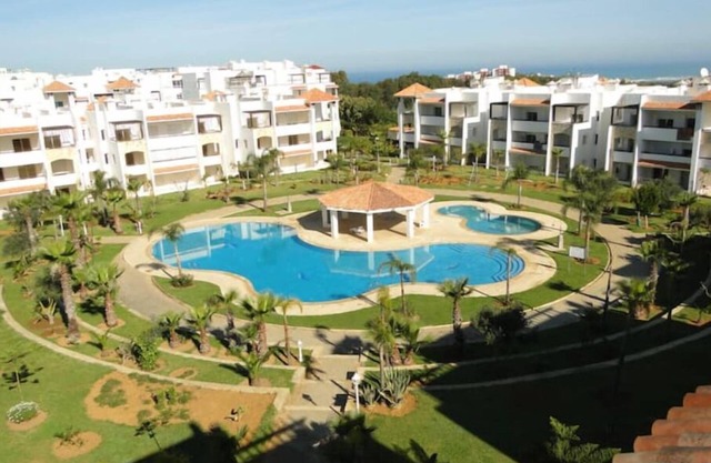 Appart RDJ vue sur mer Asilah Marina Golf