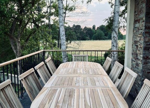 Appartement de luxe avec terrasse et jardin