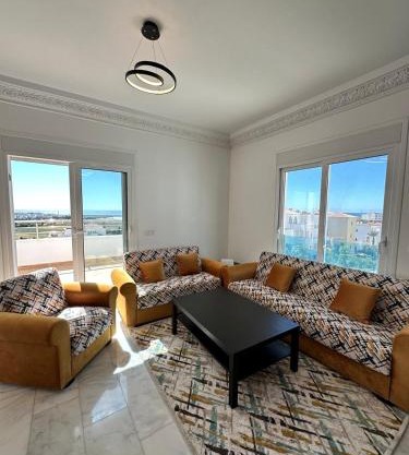 Appartement lumineux dans résidence privée les jardins d'asilah
