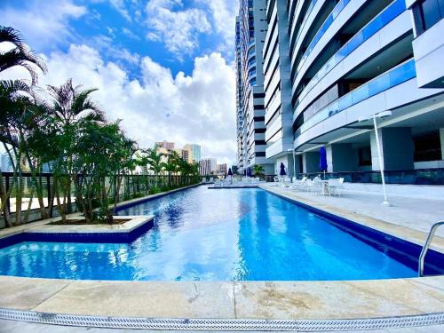 Apto 19º andar, piscina, academia, garagem, ao lado do Shopping Salvador
