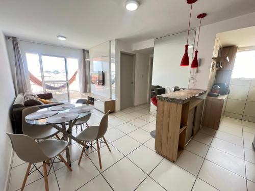 Apto com elevador, muito ventilado e aconchegante