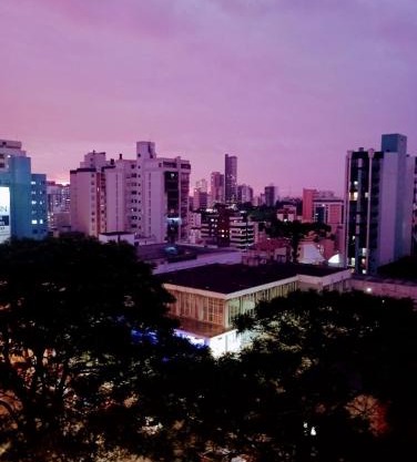 Apto compacto com linda vista no centro da cidade