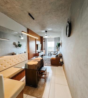 Apto em condomínio, vista lagoa