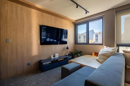 Apto luxuoso vista Cristo 1 qto -por Casapē