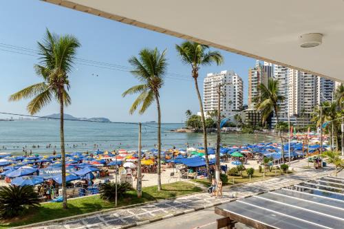 Apto - prédio de frente para praia - Astúrias - Guarujá - 2 vagas garagem - WI-FI e Ar Condicionado