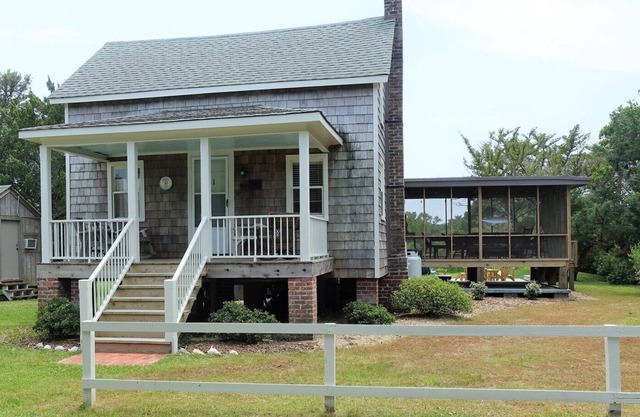 Around the corner from the Ocracoke Lighthouse and Springer's Point.