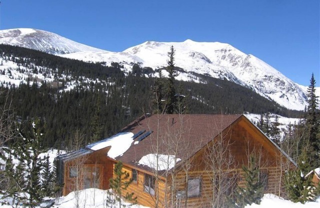 Aspen View - Beautiful Log Home with National forest and your own babbling brook