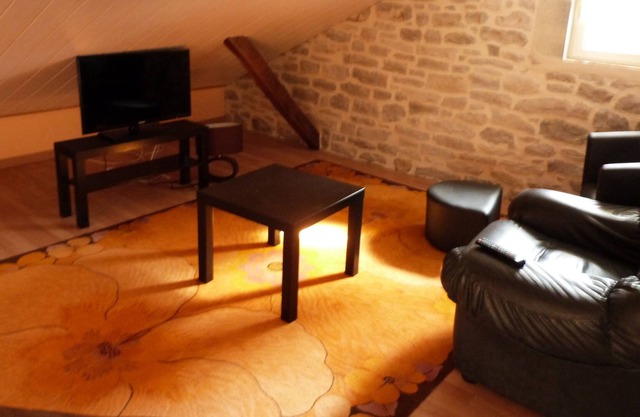 Attic apartment on the 1st floor in Bozouls-center GITE DU CEDRE