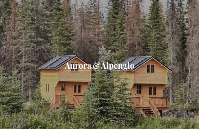 Aurora and Alpenglo Paired Lakefront Cabins