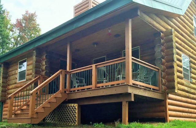 Authentic 3 Level Log Cabin. 3 Bedrooms, 3 Baths