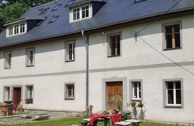 Authentic apartment in a Polish country house in a quiet region