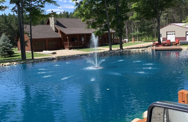 Authentic log cabin on expansive private land—ideal for solitude or adventure