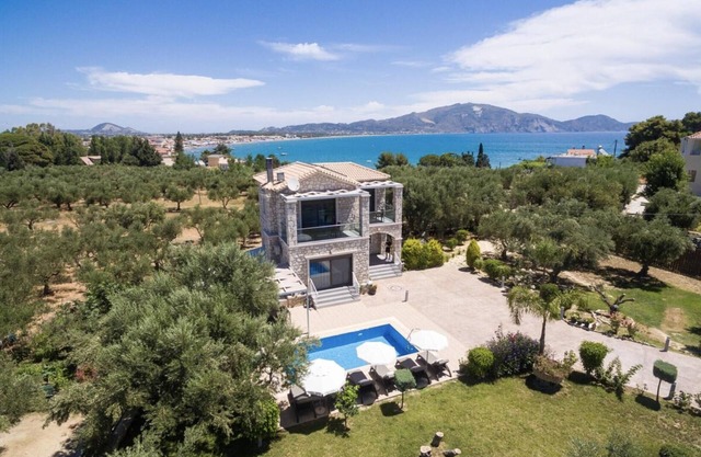 Azure Palatial Villa in Zakynthos