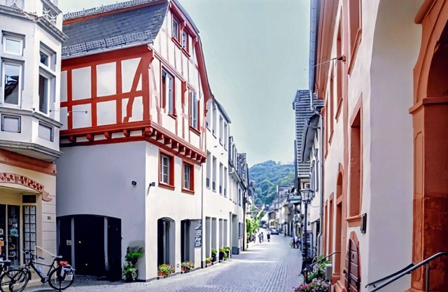 Bacchus Holiday Homes– Rhein & Wein| 7 Guests, Old Town, Castle & Vineyard Views