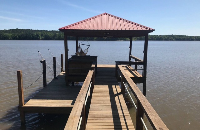 Back on VRBO. Beautiful Lake Wateree views. Dock for boating, fishing, swimming!