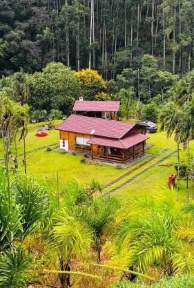 Bangalô-Nosso Escritorio-Hospedagem Rural