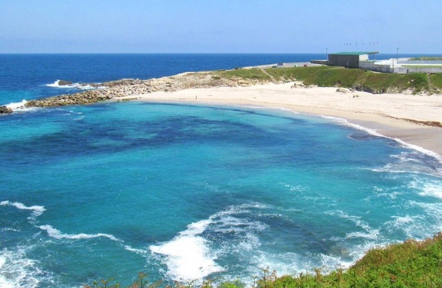 Beach and promenade in sight