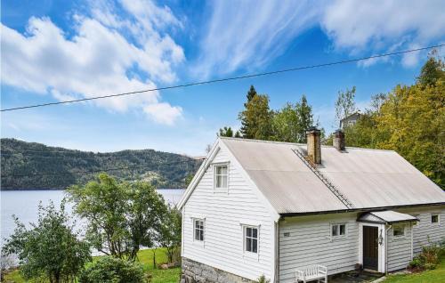 Beach Front Home In Tysse With Wifi