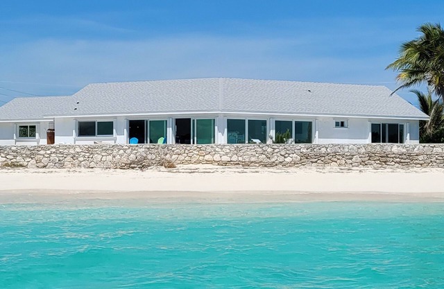 Beach house on Private Beach