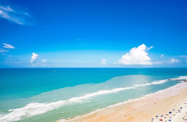 Beach-view on Ormond Beach