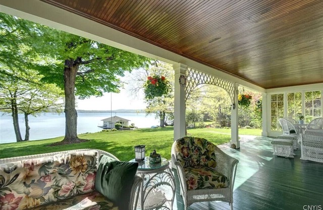 Beautiful and Unique Skaneateles Lake front Estate