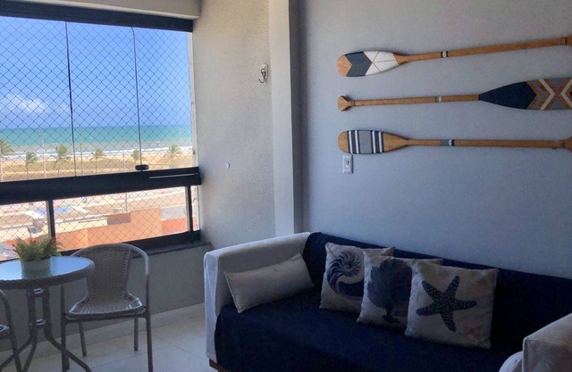 Beautiful apartment w/sea view 3/4 with air, near the crabwalk