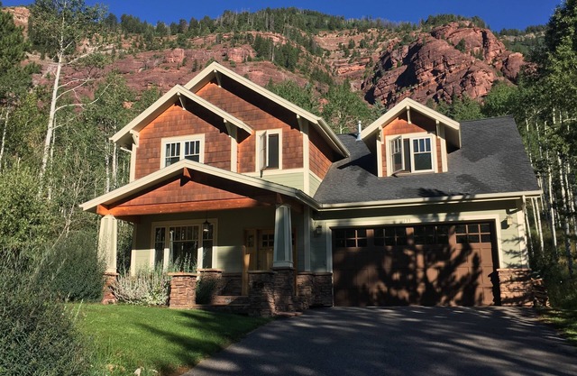 Beautiful Craftsman style home, Mountain View’s surround this property.
