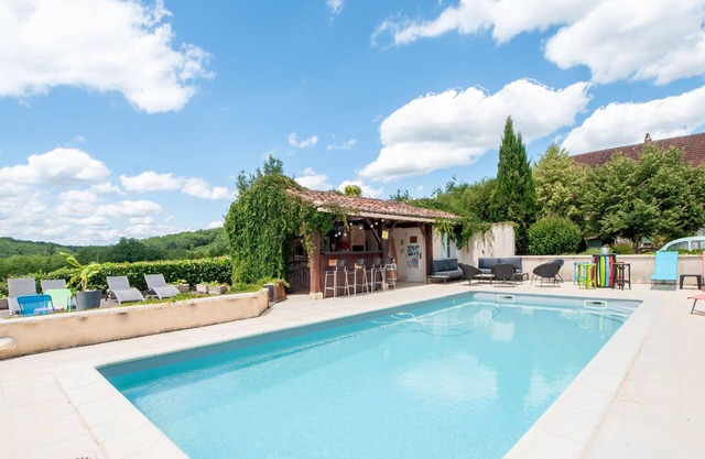 Beautiful holiday home with a shared pool