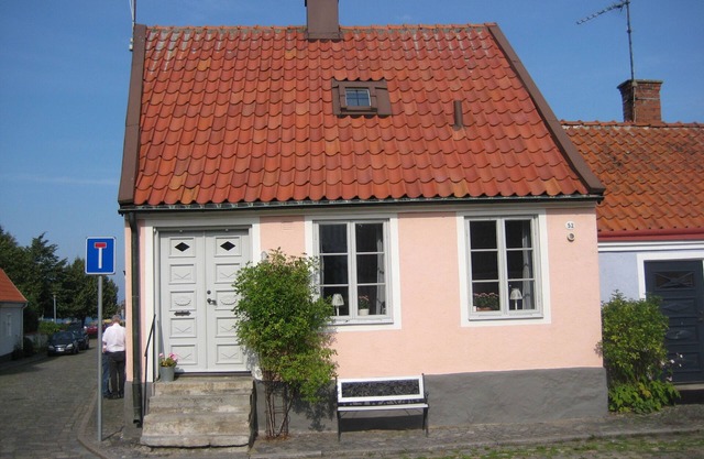 Beautifully renovated Gatuhus in the old town of Österlen's onlytown Simrishamn