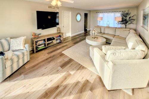 Benton Harbor Lake House with Dock and Fire Pit!