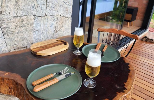 Bergview Chalets - Araucária - Romantic, cozy and private