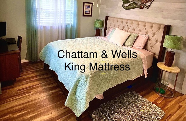 Best bed on the beach! Steps from Upham/St Pete Beaches Mid Century Modern gem