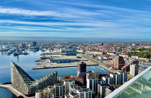 Best view in Denmark from 40th floor