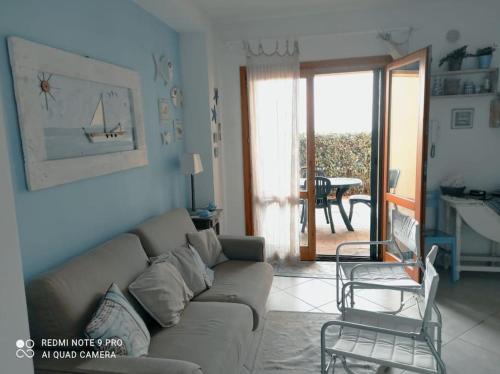 Bilocale con giardino posto auto splendida vista