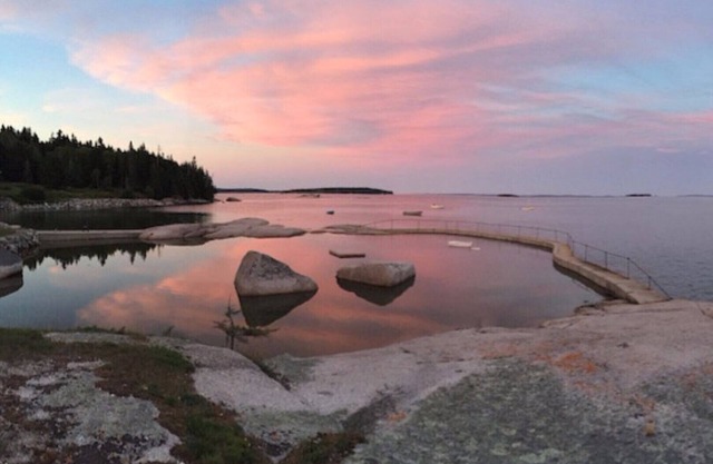 Boat house in Spruce Harbor
