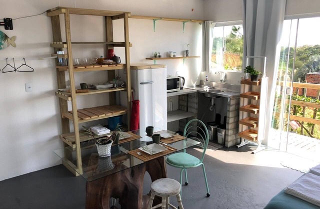 THE PLACE has 2 independent lofts, this is the Sea room (loft-02). Penha-SC