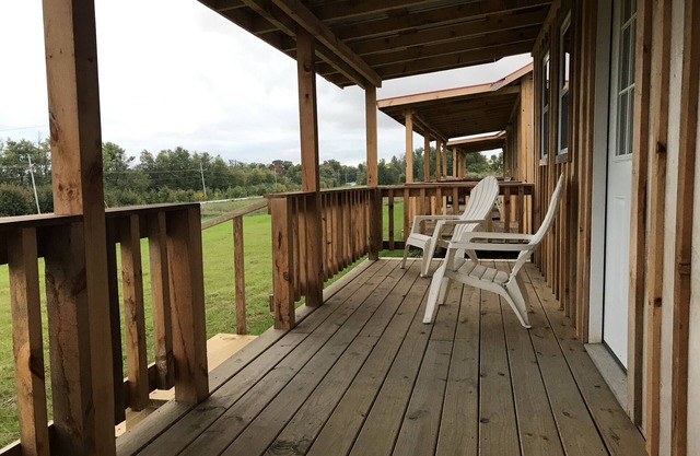Brand new rustic cabin to rent Across from lake Champlain Cabin 3