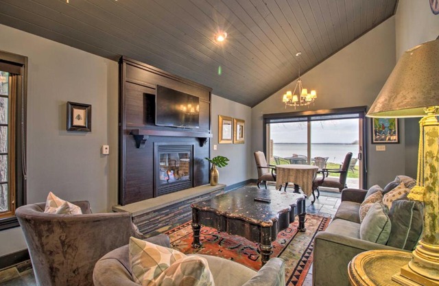 Breezy Point Escape with Views, Dock and Fire Pit!