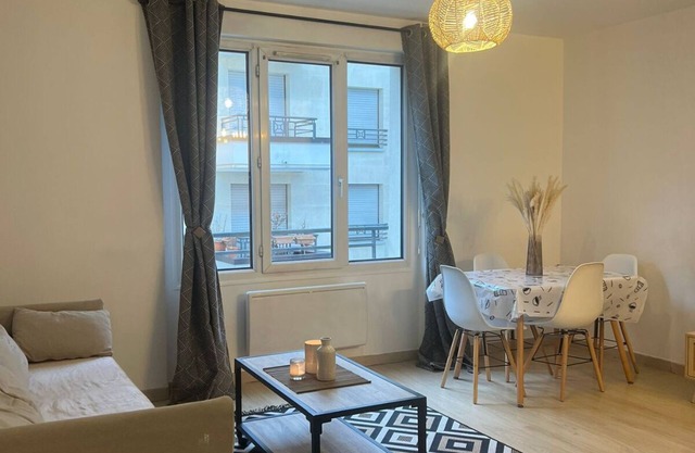 Bright apartment 2 steps from Enghien and 15mins from Paris