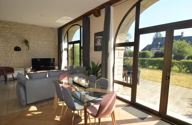 Bright apartment with garden - Omaha Beach