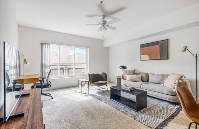 Bright Downtown Bellevue 2BR w/W/D & Storage, near Shops, by Blueground