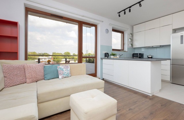 Bright & Spacious Family Apartment Bielany with Parking Garage in Warsaw