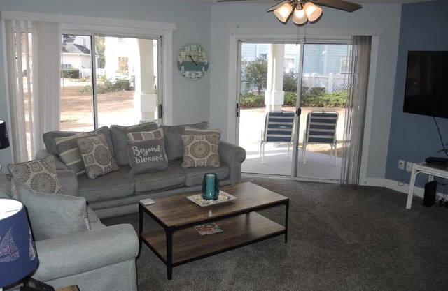 Brunswick Plantation Villa 1203 with Full Kitchen, Golf Course Onsite, and Short Drive to the Beach villa