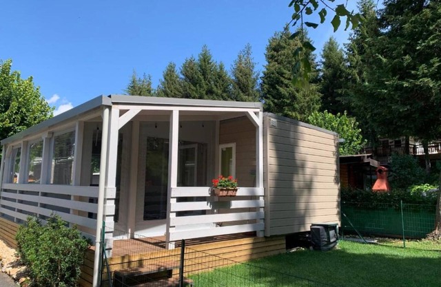 Bungalow "Casa Mobile 2" with Private Terrace, Private Garden & A/C