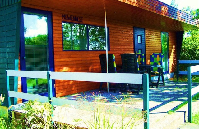 Bungalow near the lake in Verchen, a few minutes away from the beach