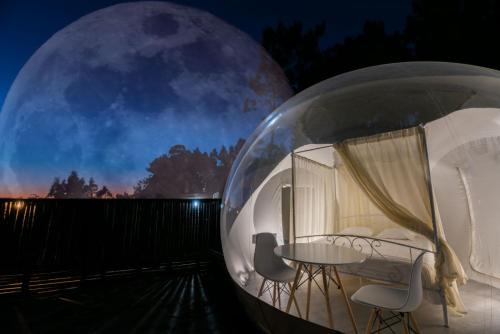 BurbujasBalbuena, interpretación de la vía láctea