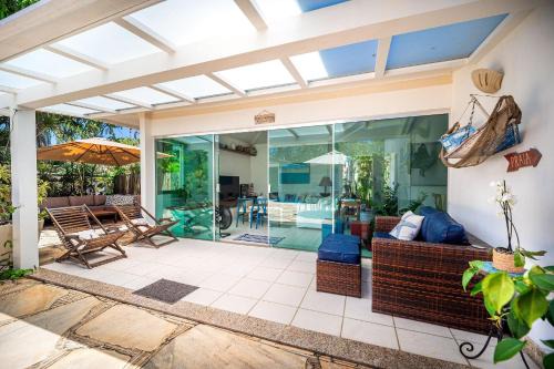 Bz79 Casa com Piscina e Sauna 180 metros da Praia!